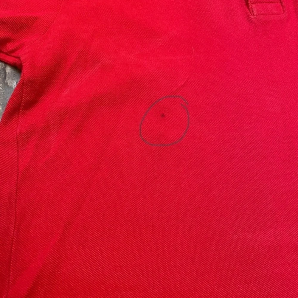 Lacoste 100% Cotton‎ Pique Knit  Red Euro 3 USA X Small Short Sleeve Polo